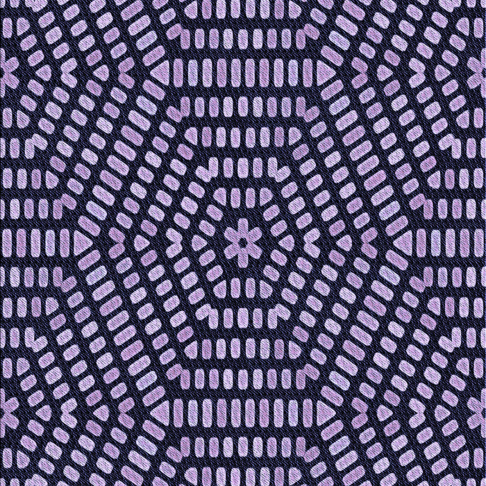 Patterned Night Blue Rug, pat2271blu