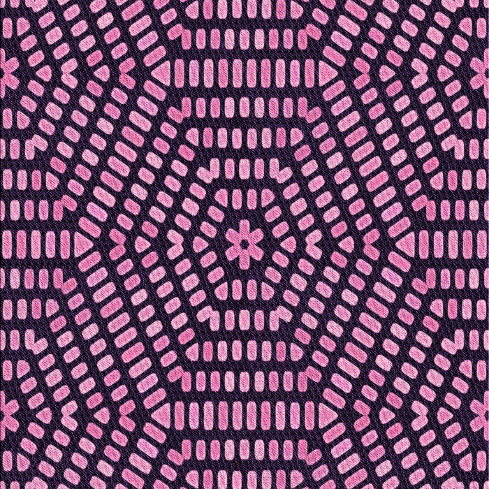 Patterned Orchid Purple Rug, pat2271pur