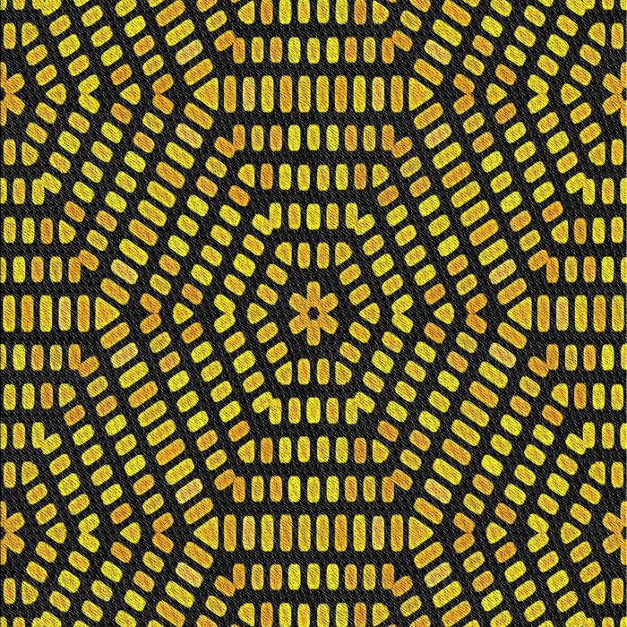 Machine Washable Transitional Gold Rug, wshpat2271