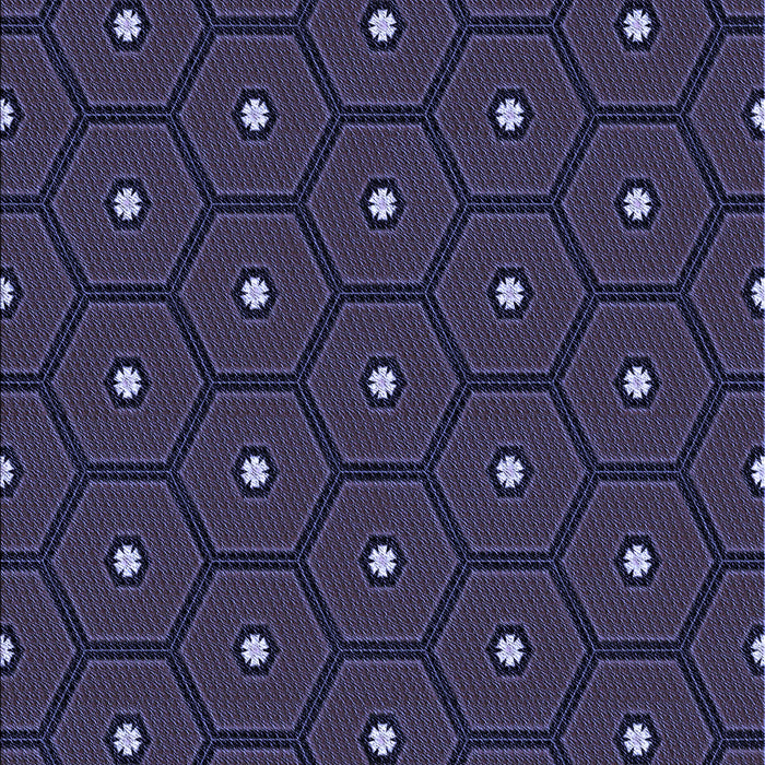 Machine Washable Transitional Deep Periwinkle Purple Rug, wshpat2272blu