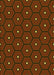 Patterned Mahogany Brown Rug, pat2272yw
