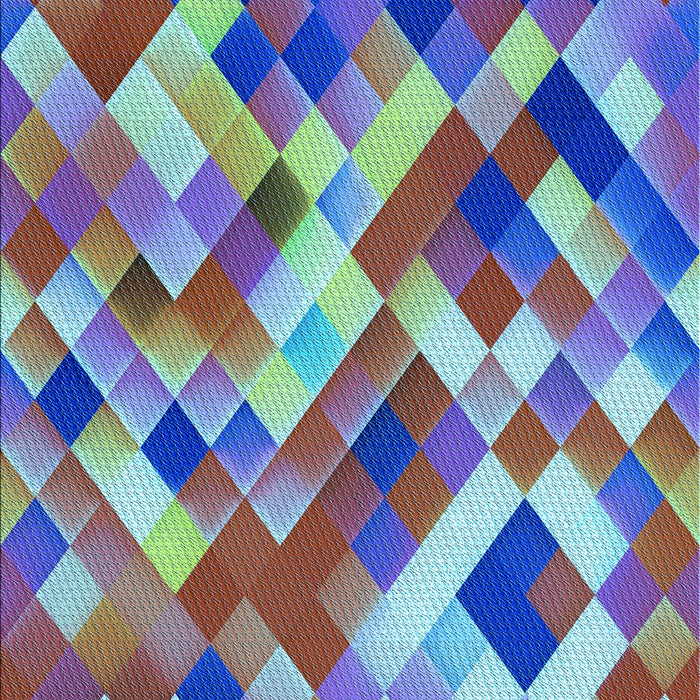 Patterned Blue Rug, pat2273lblu