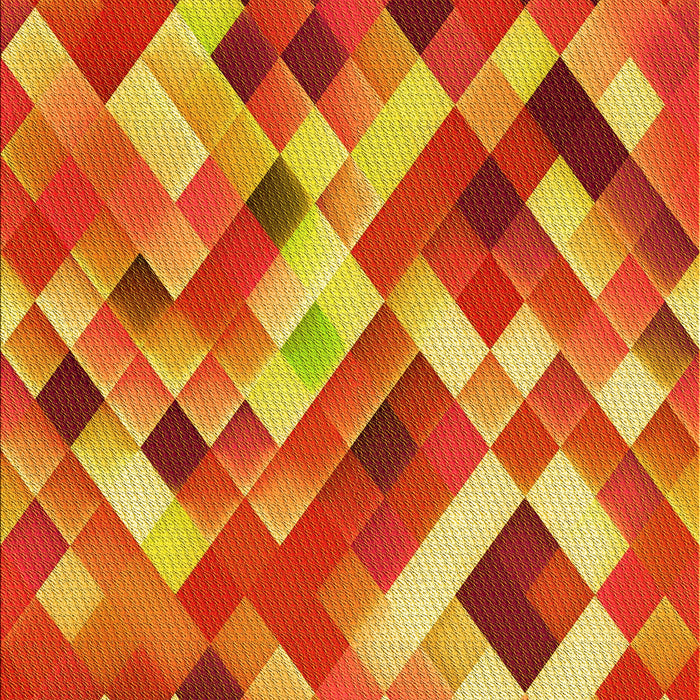 Machine Washable Transitional Neon Red Rug, wshpat2273yw