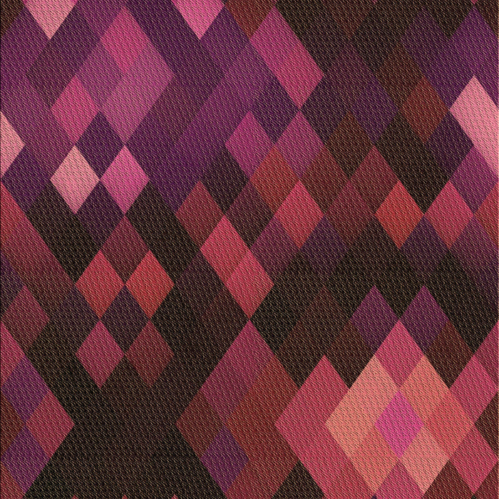 Patterned Brown Red Rug, pat2274brn