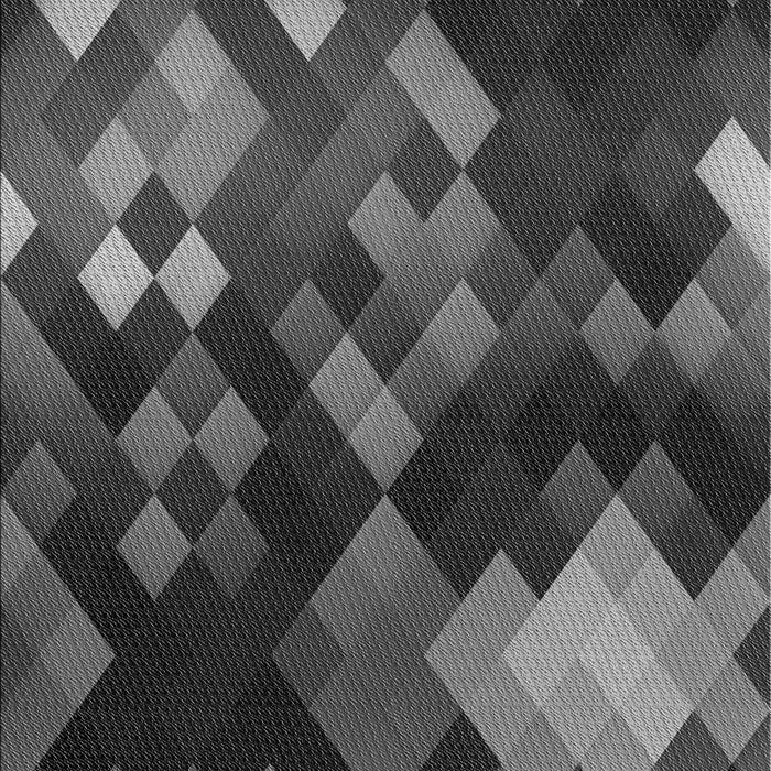 Patterned Charcoal Black Rug, pat2274gry
