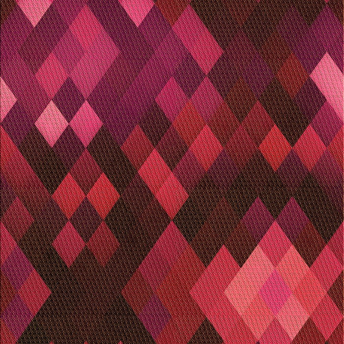 Machine Washable Transitional Fire Brick Red Rug, wshpat2274org