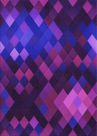 Machine Washable Transitional Amethyst Purple Rug, wshpat2274pur