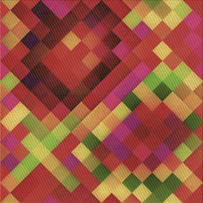 Round Machine Washable Transitional Red Rug, wshpat2275brn