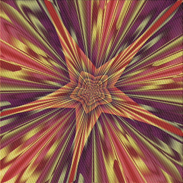 Round Patterned Cinnamon Brown Rug, pat2276brn