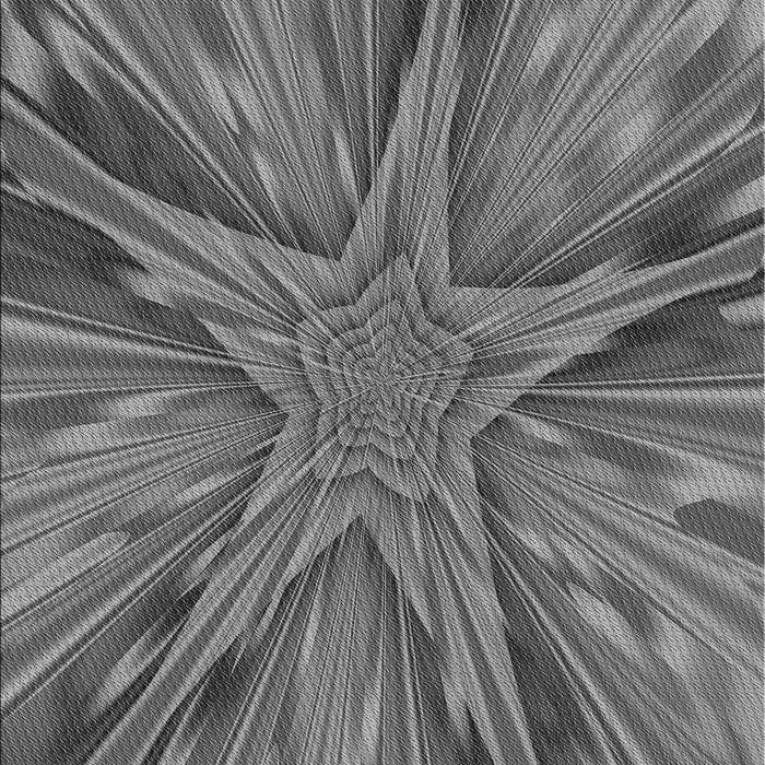 Machine Washable Transitional Gunmetal Gray Rug, wshpat2276gry