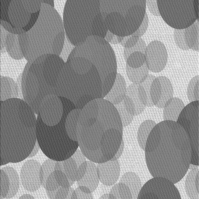 Patterned Cloud Gray Rug, pat2277gry