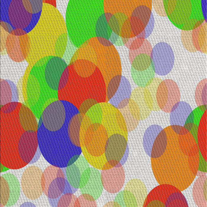 Patterned Cherry Red Novelty Rug, pat2277