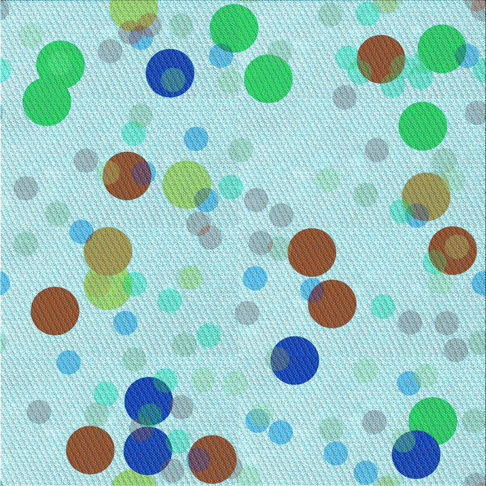 Round Machine Washable Transitional Blue Rug, wshpat2278lblu