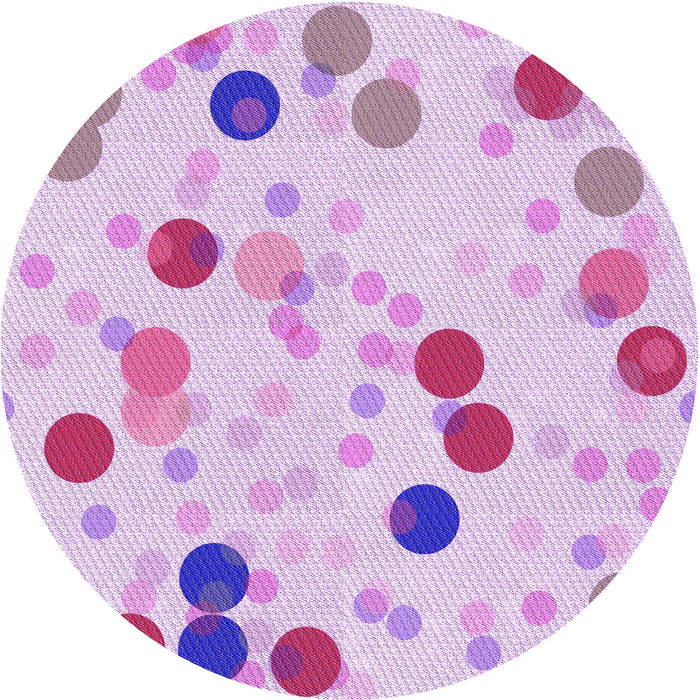 Square Machine Washable Transitional Orchid Purple Rug in a Living Room, wshpat2278pur