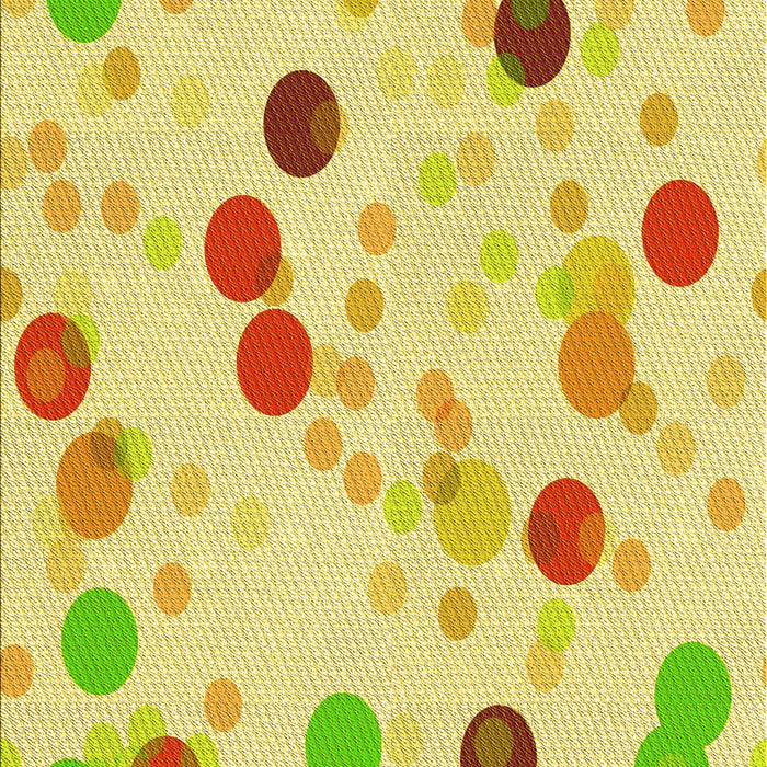 Patterned Tea Green Rug, pat2278yw