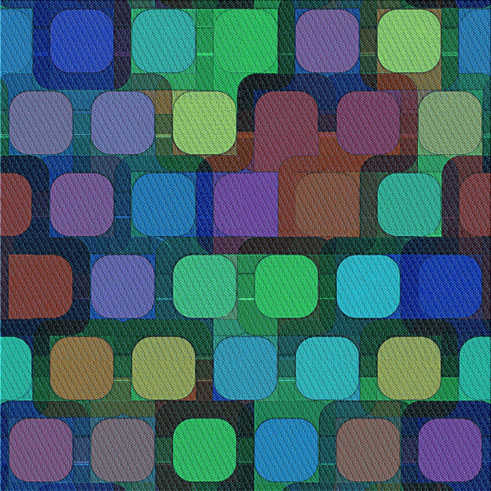 Round Machine Washable Transitional Mint Green Rug, wshpat2279lblu