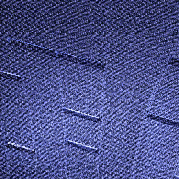 Patterned Denim Dark Blue Rug, pat228blu