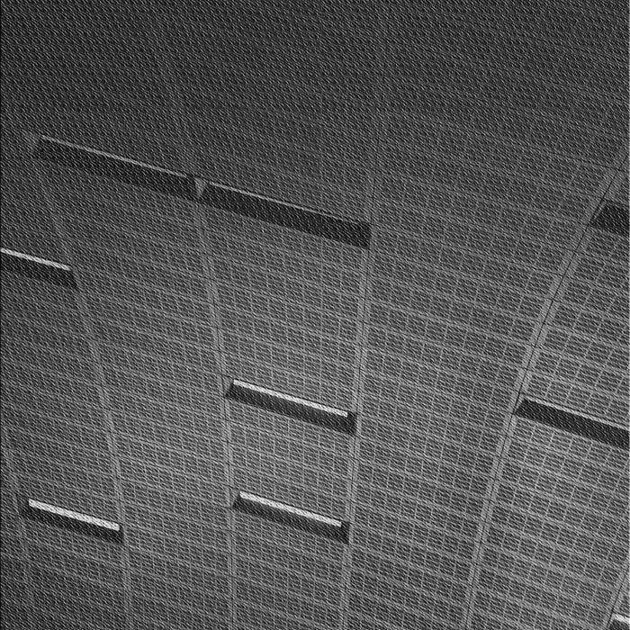 Patterned Charcoal Black Rug, pat228gry