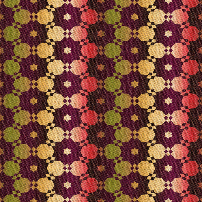 Round Machine Washable Transitional Deep Red Rug, wshpat2280org