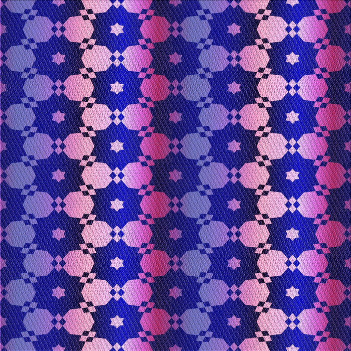 Round Patterned Jasmine Purple Rug, pat2280pur