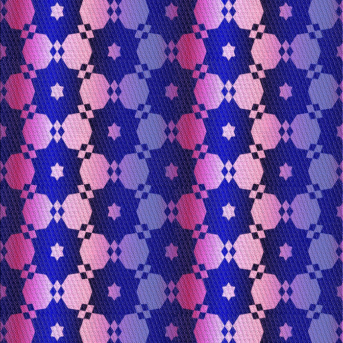 Patterned Jasmine Purple Rug, pat2280pur