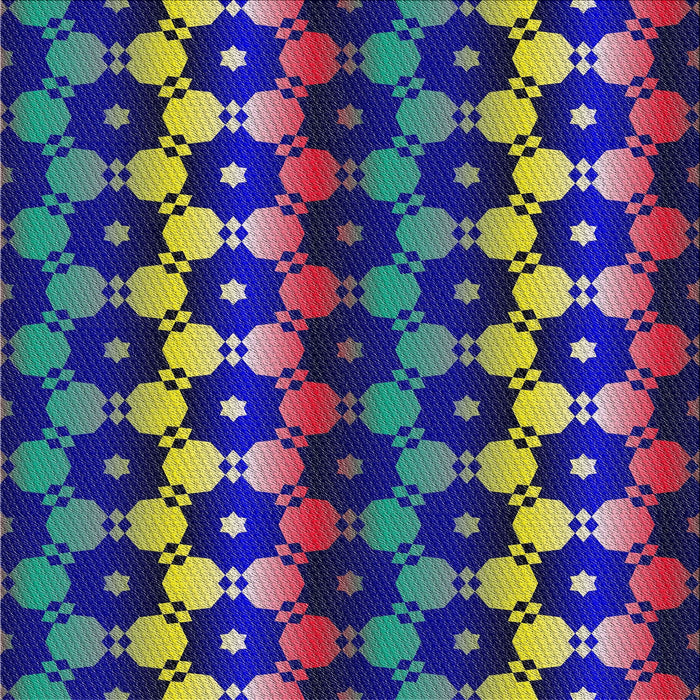 Square Patterned Gunmetal Gray Modern Rug, pat2280