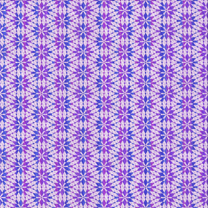 Round Patterned Blossom Pink Rug, pat2281pur