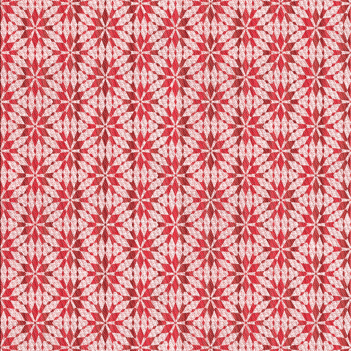 Patterned Deep Rose Pink Rug, pat2281rd