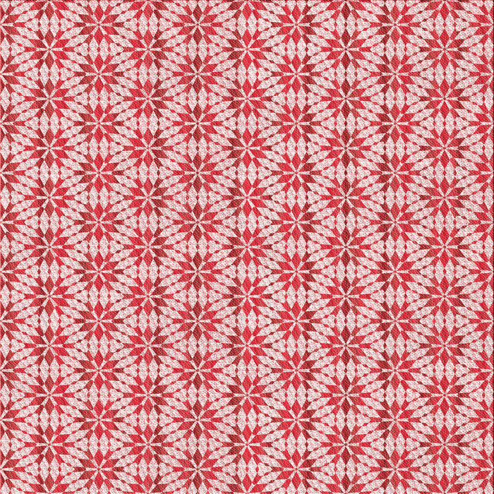 Round Machine Washable Transitional Deep Rose Pink Rug, wshpat2281rd