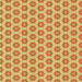 Round Patterned Orange Red Orange Rug, pat2281yw