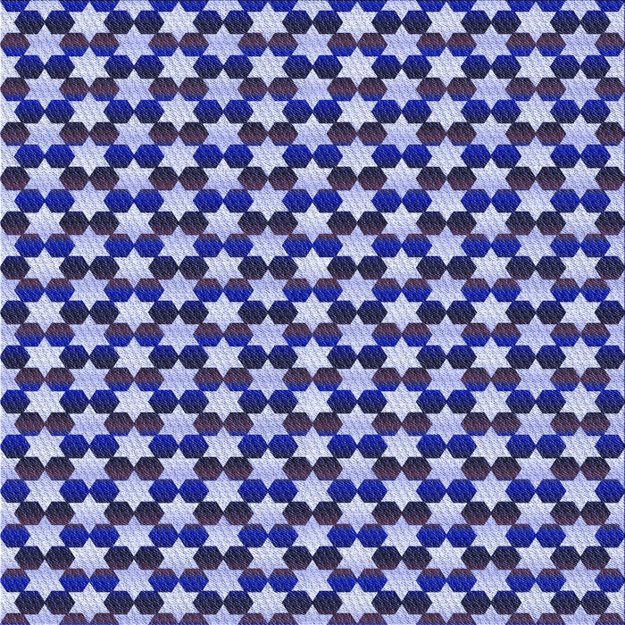 Round Machine Washable Transitional Denim Dark Blue Rug, wshpat2282blu