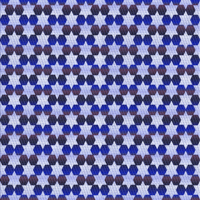 Patterned Denim Dark Blue Rug, pat2282blu