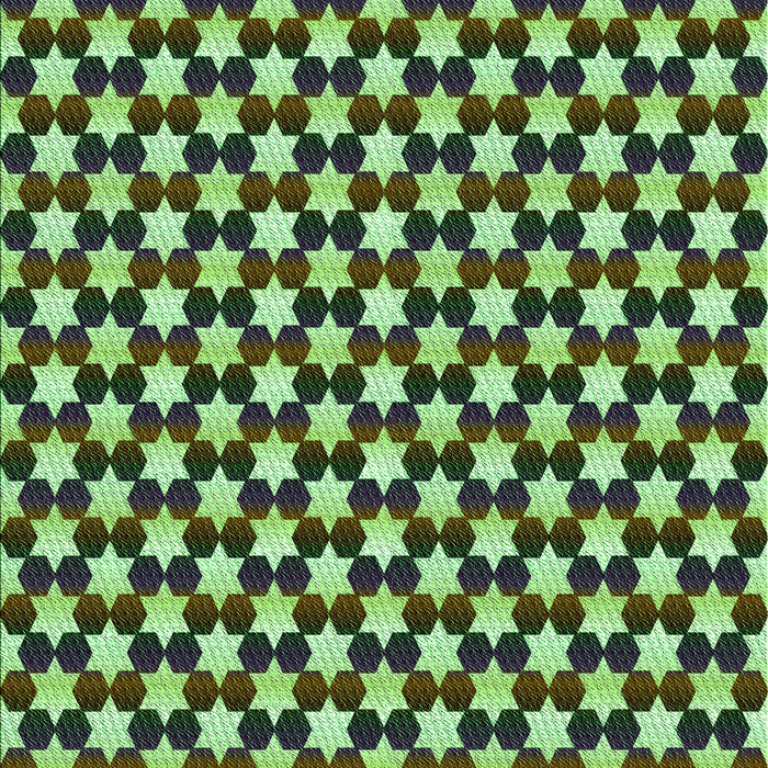 Patterned Green Rug, pat2282grn