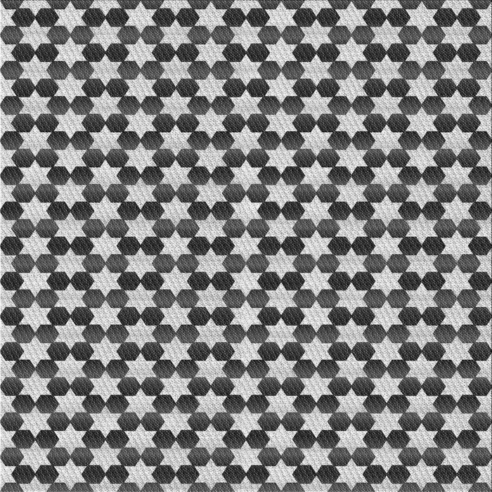 Round Patterned Silver Gray Rug, pat2282gry