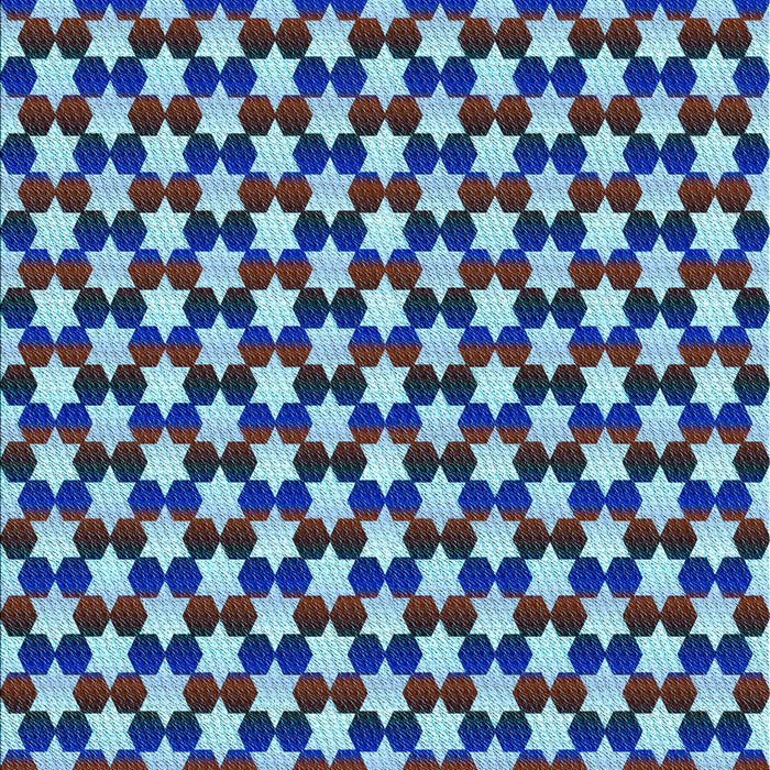 Machine Washable Transitional Blue Rug, wshpat2282lblu