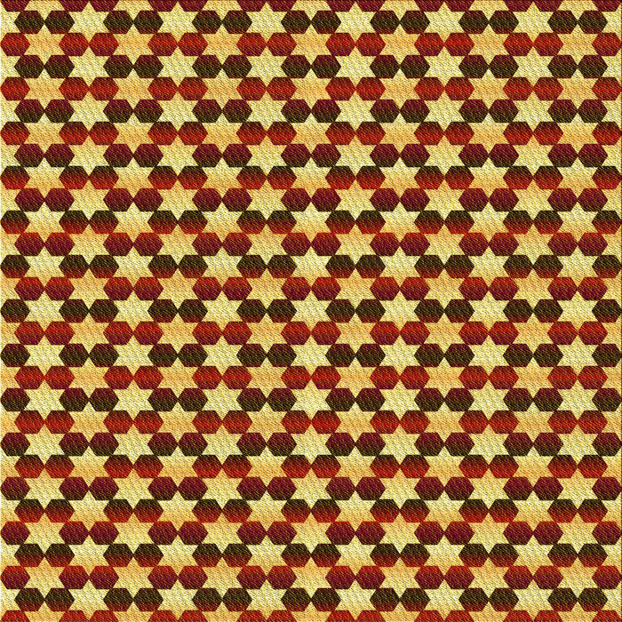 Round Machine Washable Transitional Golden Brown Yellow Rug, wshpat2282yw