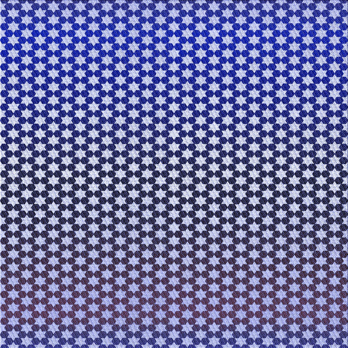 Round Patterned Denim Dark Blue Rug, pat2283blu