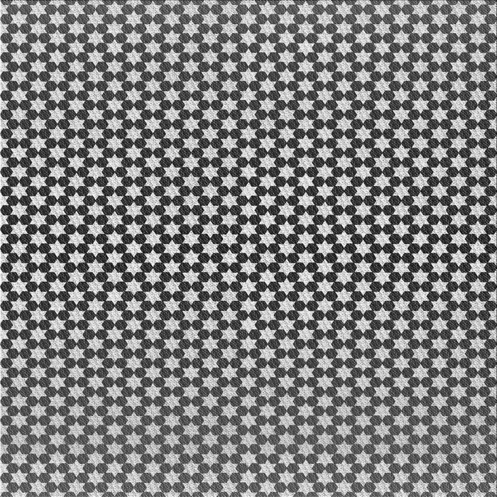 Round Patterned Silver Gray Rug, pat2283gry