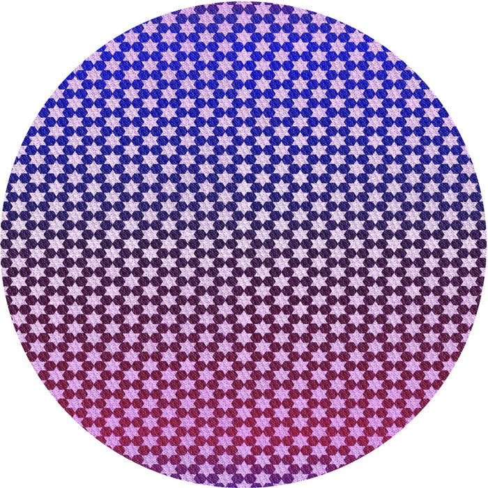 Square Patterned Bright Purple Rug, pat2283pur