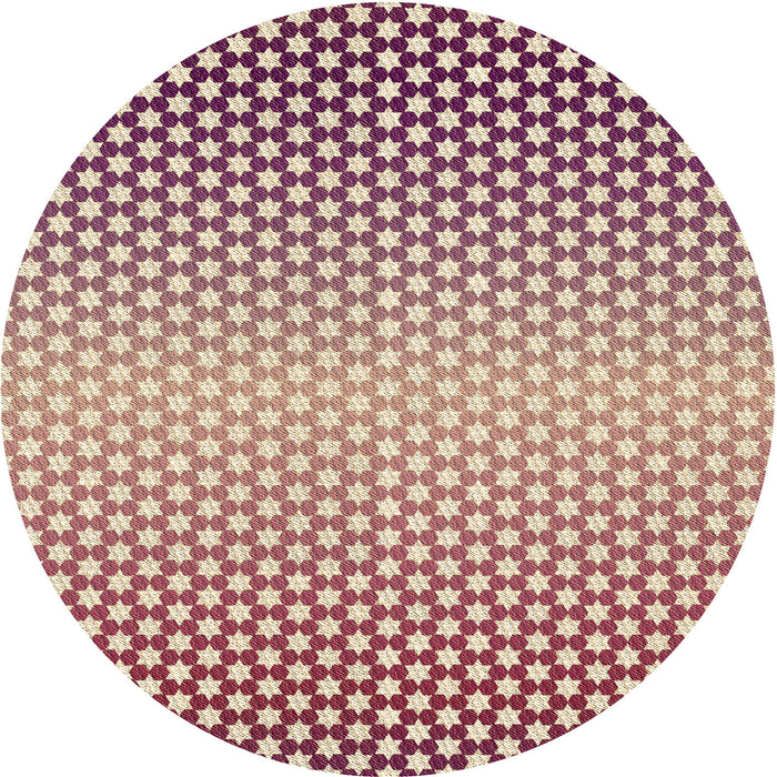 Square Machine Washable Transitional Rose Red Rug in a Living Room, wshpat2284brn