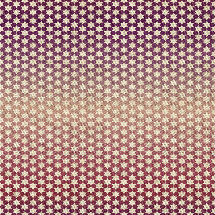 Round Machine Washable Transitional Rose Red Rug, wshpat2284brn