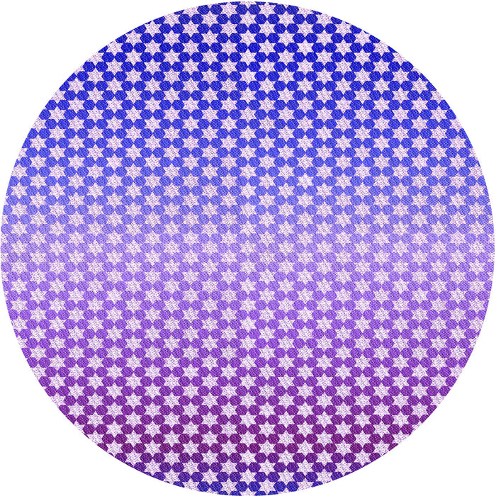 Square Machine Washable Transitional Mauve Purple Rug in a Living Room, wshpat2284pur