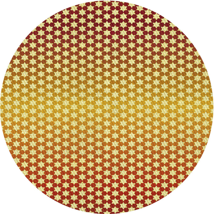 Square Machine Washable Transitional Red Rug in a Living Room, wshpat2284yw