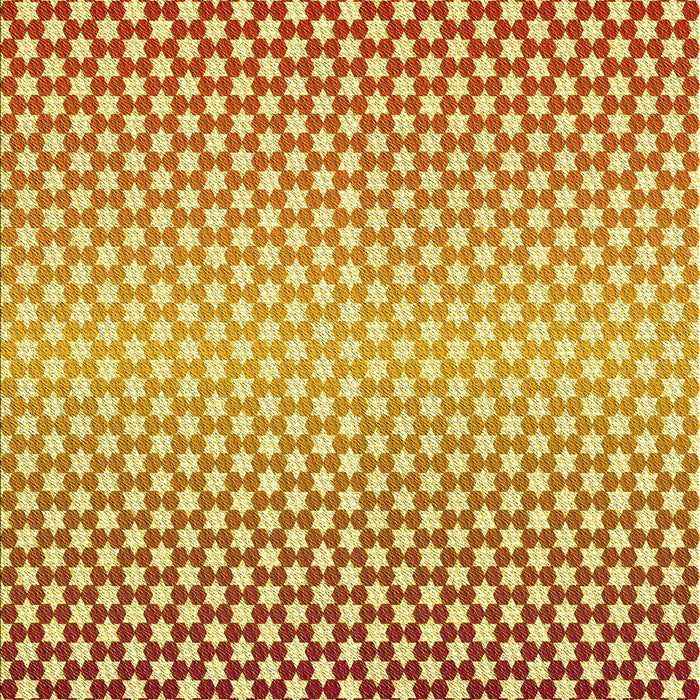 Patterned Red Rug, pat2284yw