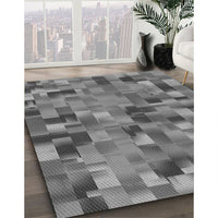 Patterned Gray Rug, pat2285gry