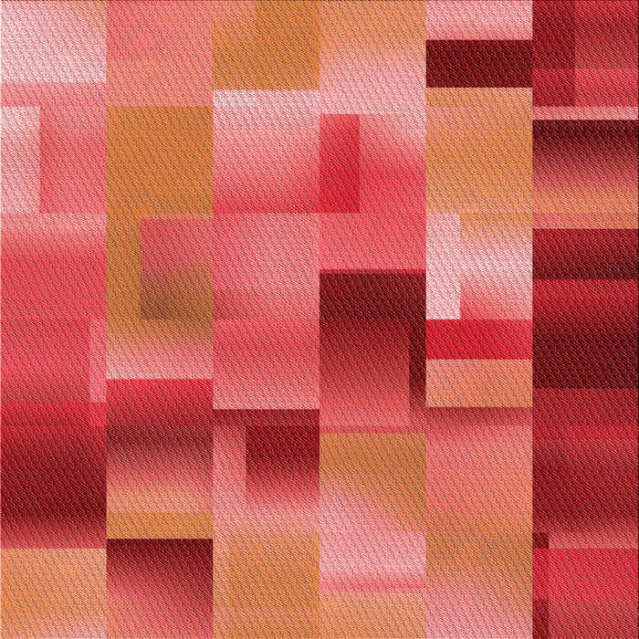 Round Machine Washable Transitional Red Rug, wshpat2286rd