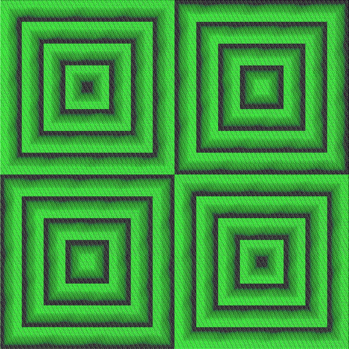 Round Patterned Lime Green Rug, pat2287grn