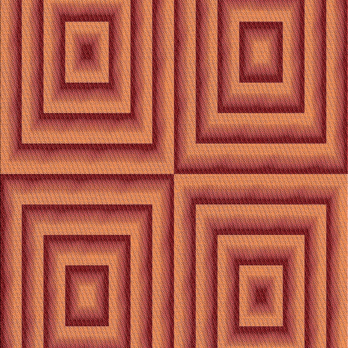 Machine Washable Transitional Bright Orange Rug, wshpat2287rd