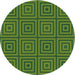 Square Machine Washable Transitional Apple Green Rug in a Living Room, wshpat2288grn