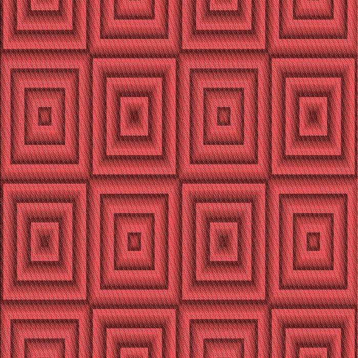 Patterned Red Rug, pat2288rd